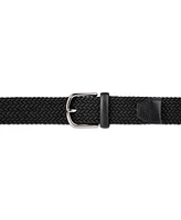 Cole Haan Men's Fully Adjustable Stretch Casual Corded Web Belt