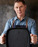 GreenPan X Bobby Flay Cast Iron 11" Square Grill Pan