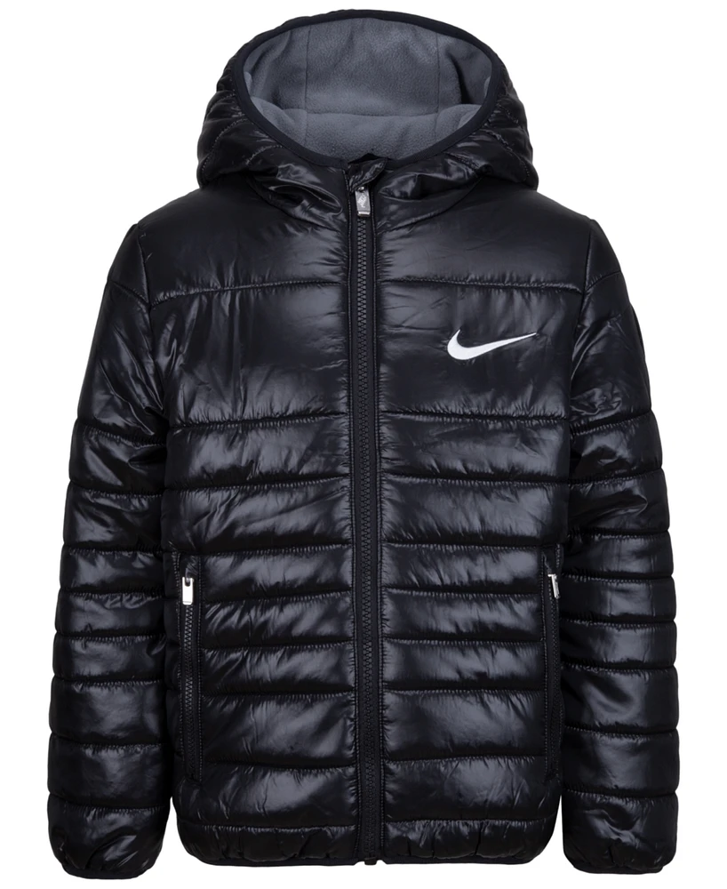 Nike Little Boys Quilted Filled Jacket