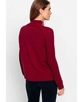 Olsen Women's Turtle Neck Sweater