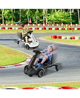 Costway 6V Kids Ride On Drift Car Electric Drifting Go Kart for with 360° Spin
