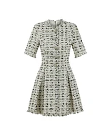 Nocturne Women's Tweed Mini Dress - Multi