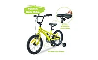 Slickblue Kids Bike - Bicycle with Training Wheels for Boys & Girls