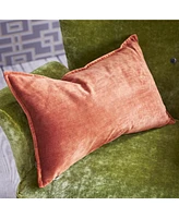 Designers Guild Rivoli Saffron Velvet Decorative Pillow