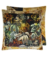 Designers Guild Jangal Moss Velvet Decorative Pillow