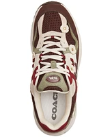 Coach Women's C301 Lace Up Unisex Trainer Sneakers