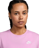 Nike Sportswear Club Women's Cotton Long-Sleeve T-Shirt