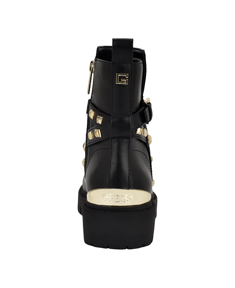 Guess Women's Oliy Studded Chelsea Ankle Boots