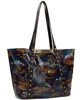 Patricia Nash Benvenuto Extra-Large Leather Tote