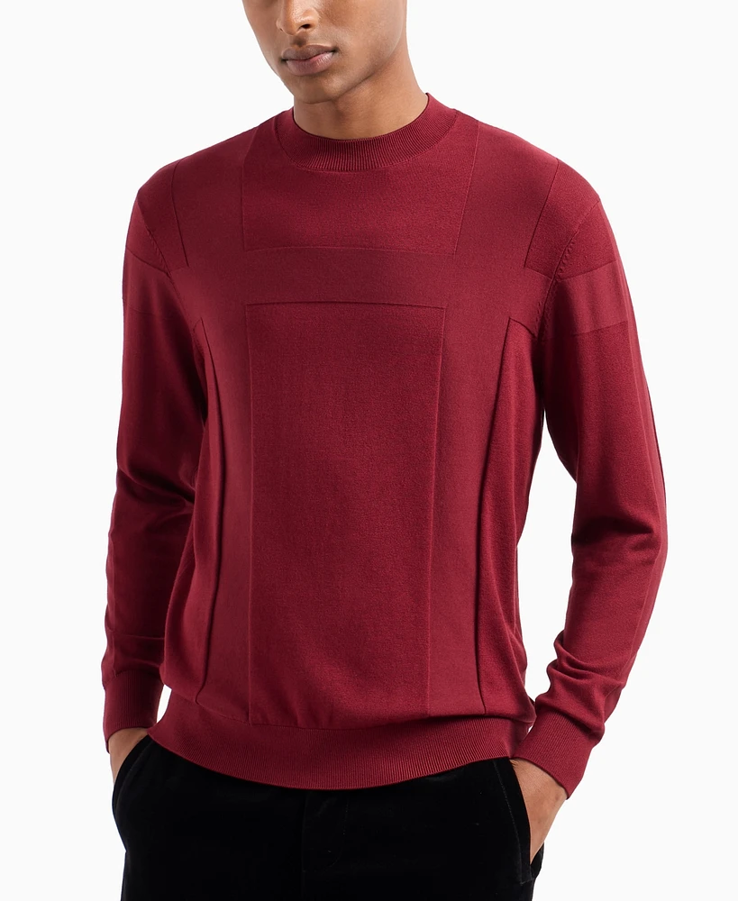 A|X Armani Exchange Men's Tonal Stripe Sweater