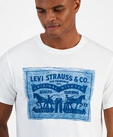 Levi's Men's Relaxed-Fit Archival Two Horsepower Logo Graphic T-Shirt