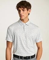 Bonobos Men's Short Sleeve Bird-Print Performance Polo Shirt