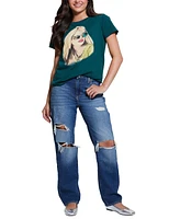 Guess Women's Stardust Easy Tee