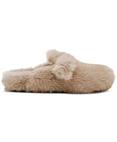 Steve Madden Women's Bohan Faux-Fur Cozy Clog Mules