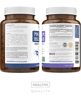 Healths Harmony Magnesium Bisglycinate Capsules, High Absorption, Gentle, Calm, & Non-Laxative, Health's Harmony