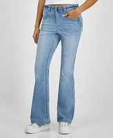 Dollhouse Juniors' High-Rise Flare-Leg Jeans