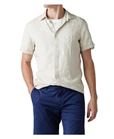 Rodd & Gunn Men's Ellerslie Sports Fit Short Sleeve Linen Shirt