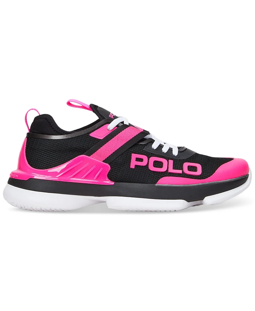 Polo Ralph Lauren Unisex Pink Pony Tech Court Pro Sneaker