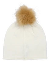 Lauren Ralph Textured Logo with Pom Hat
