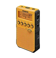 Sangean DT800YL Yellow Am/Fm Noaa Weather Alert Pocket Radio