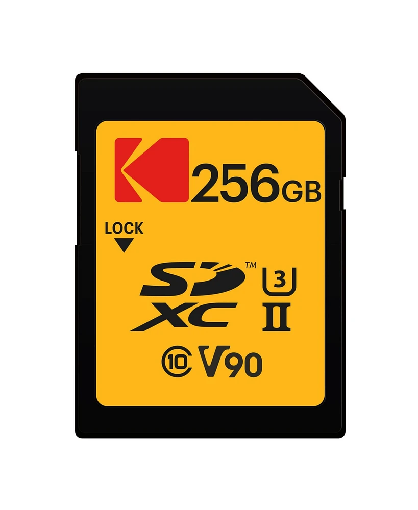 Kodak Sdxc 256GB Uhs-ii U3 V90 Ultra Pro Memory Card