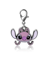 Disney Stitch Interchangeable Diy Charm Necklace Set - Giftable Ohana, Angel, Stitch, Scrump