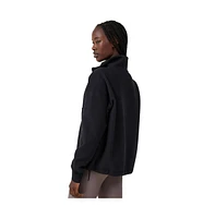 Cotton On Women's Plush Essential Half Zip Jumper