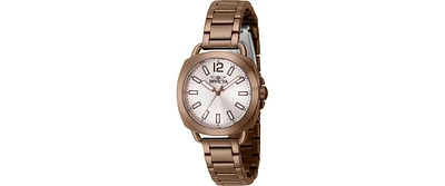 Invicta Women's Wildflower Quartz 3 Hand Silver Dial Watch