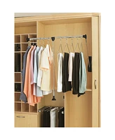 Rev-a-Shelf 35" - 48" Adjustable Pulldown Closet Rod, Chrome, Cpdr-3548