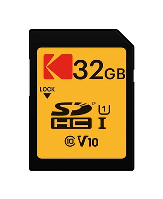 Kodak 32GB Class 10 Uhs-i U1SDHC Memory Card