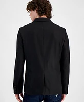 Guess Men's Shimmer Twill Relaxed Fit Blazer