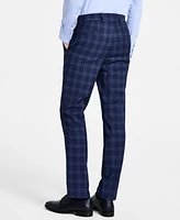 Hugo by Boss Men's Modern-Fit Plaid Suit Pants