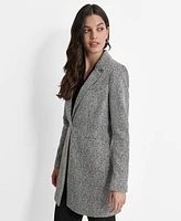 Dkny Women's Notch-Lapel Single-Button Long-Sleeve Jacket