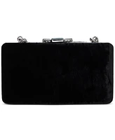 Lauren Ralph Franki Velvet Mini Clutch