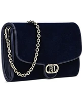 Lauren Ralph Lauren Adair Velvet Small Crossbody