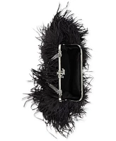 Lauren Ralph Lauren Hollie Small Feather Clutch