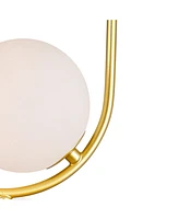 Cwi Lighting 19" Metal Celeste 2 Light Lamp