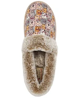 Skechers Bobs Women's Too Cozy - Family Pups Faux Fur Memory Foam Casual Slippers from Finish Line