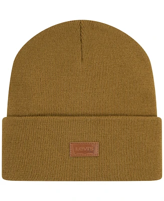Levi's Big Boys Embossed Patch Beanie