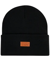 Levi's Big Boys Embossed Patch Beanie