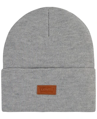 Levi's Big Boys Embossed Patch Beanie