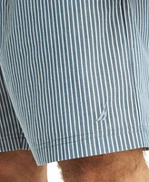 Nautica Men's Crafted Striped Poplin Sleep Short