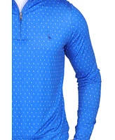 Men's Byrds Printed Performance Quarter Zip