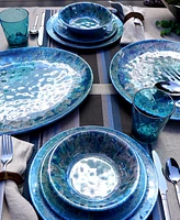 Certified International Radiance Teal Melamine 12