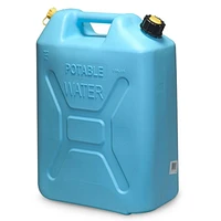Scepter 5 Gal Military Style Water Can Container with Reversible Spout, 4 Pack