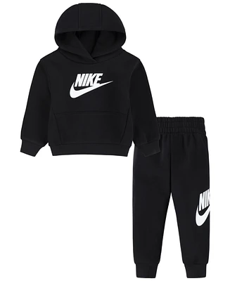 Nike Baby Boys or Girls Club Fleece Hoodie and Pants, 2 Piece Set