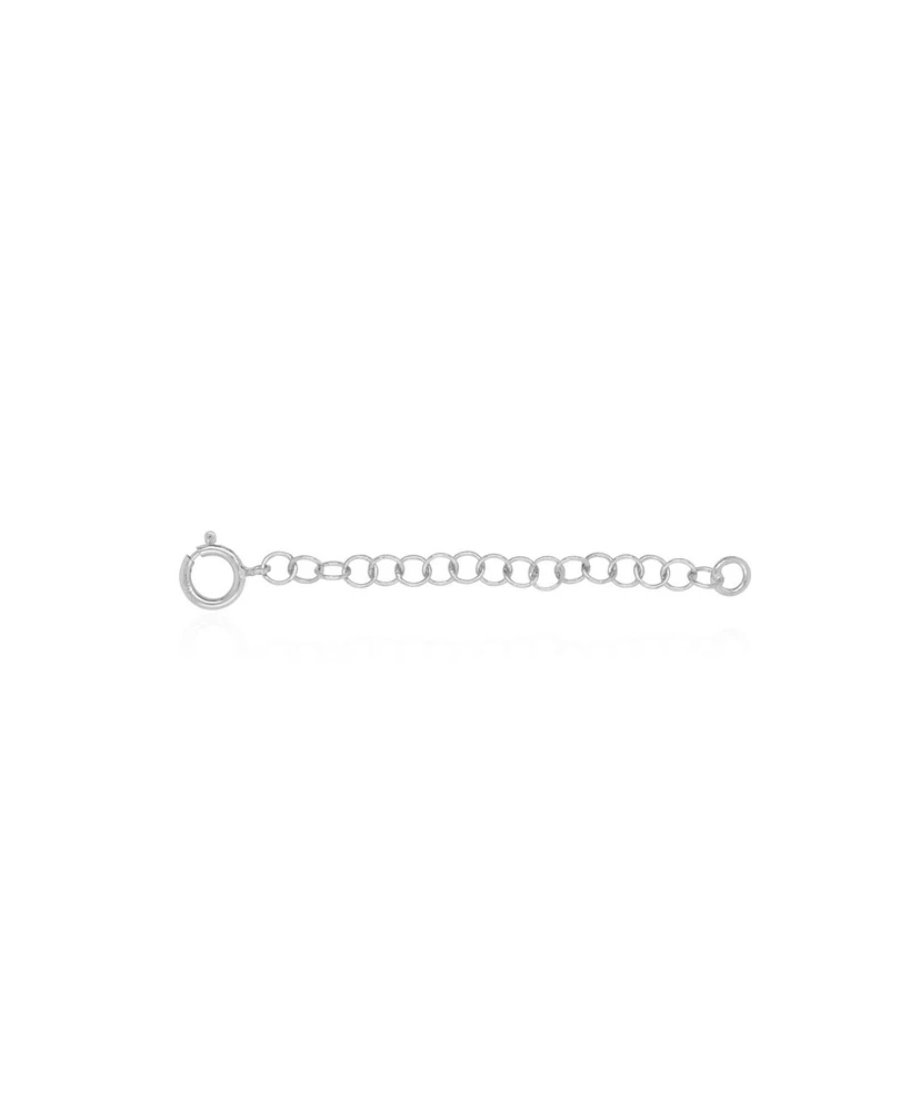 The Lovery Inch Extender Chain 14K White Gold