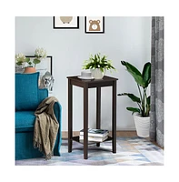 Yaheetech Small End Table Bedside Sofa Table for Living Room