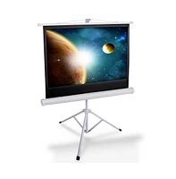 Pyle Tripod Stand Projector Screen, 40-Inch