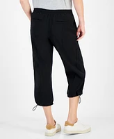 Style & Co Women's Pull-On Bungee-Hem Capri Pants, Exclusively at Macy's